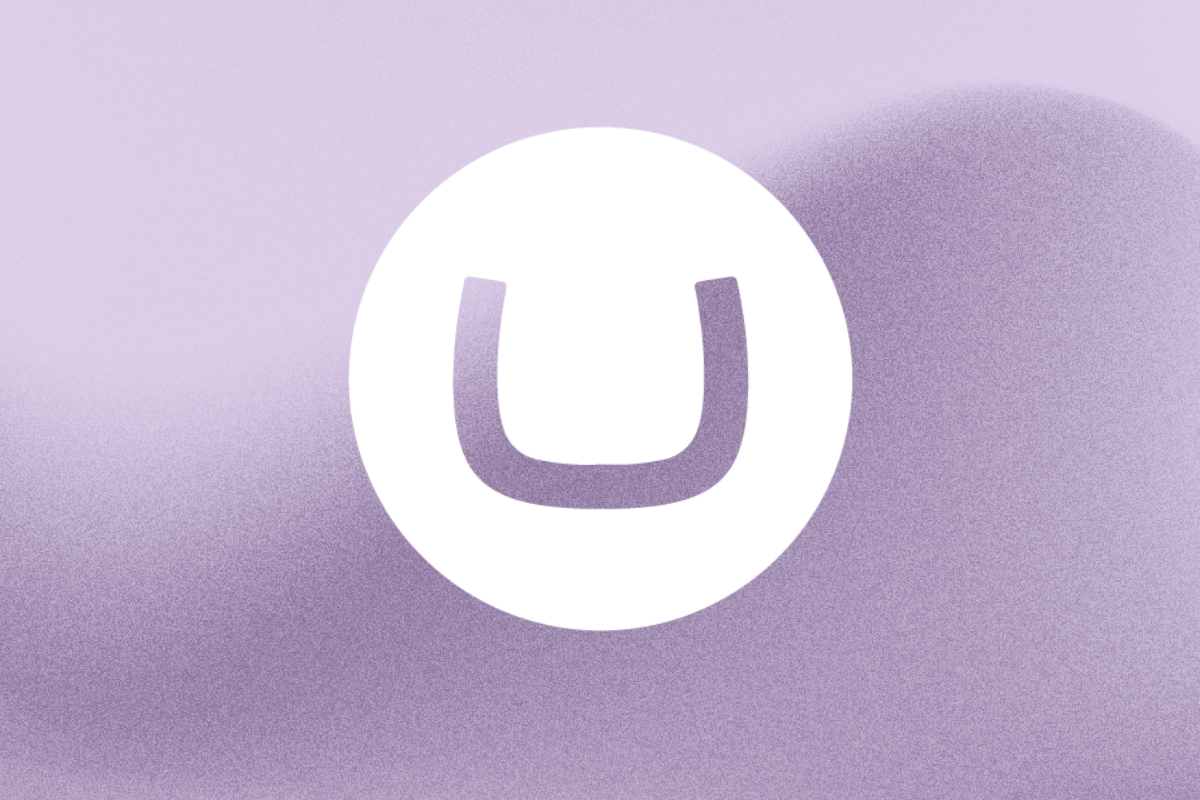 Umbraco logo on textured purple background